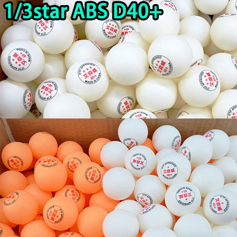 Table Tennis Player - 1/3 Star Table Tennis Balls ABS