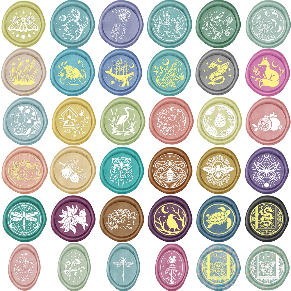 Butterfly Rubber Sheet - 1pc Wax Seal Stamps Adorable Bunny