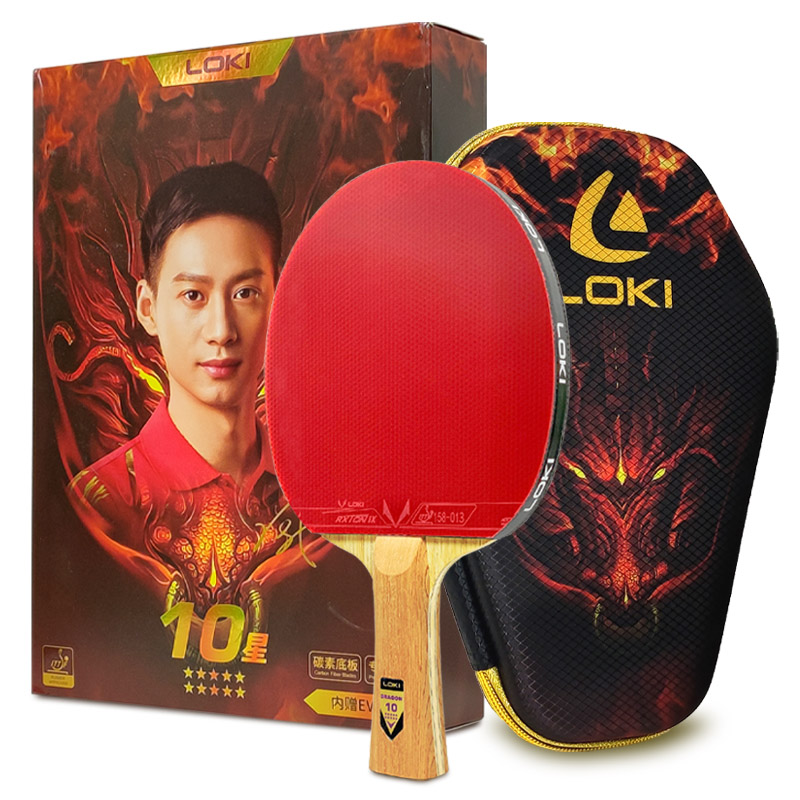 Table Tennis Bat - Original LOKI Table Tennis Racket Dragon