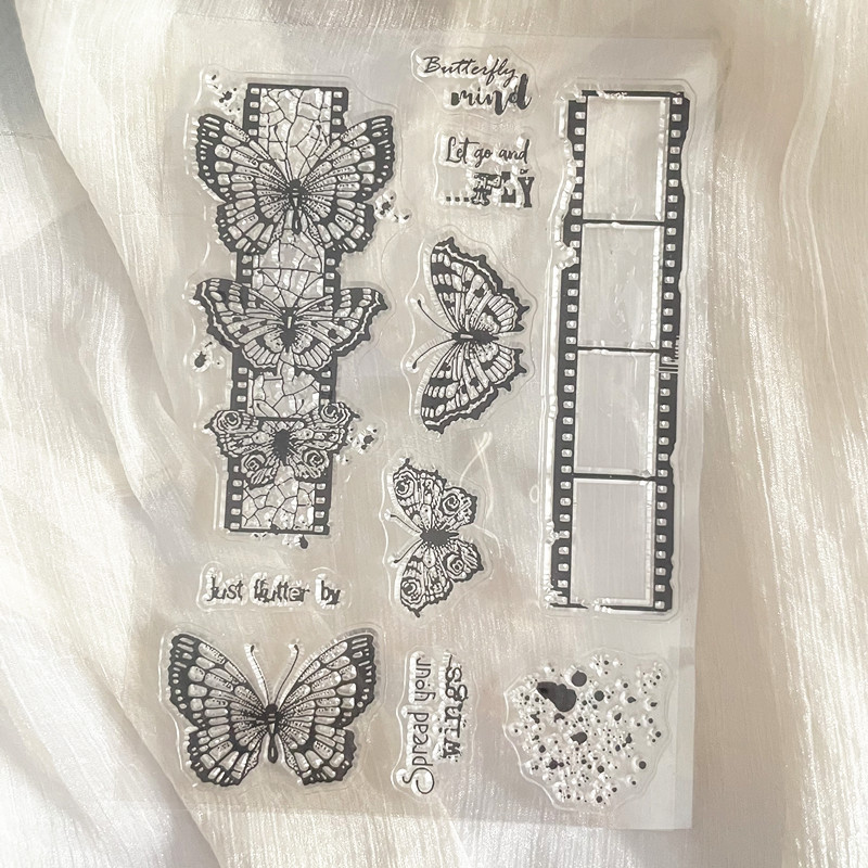 vintage background butterfly f – Butterfly Rubber Sheet Bewertung und Preis