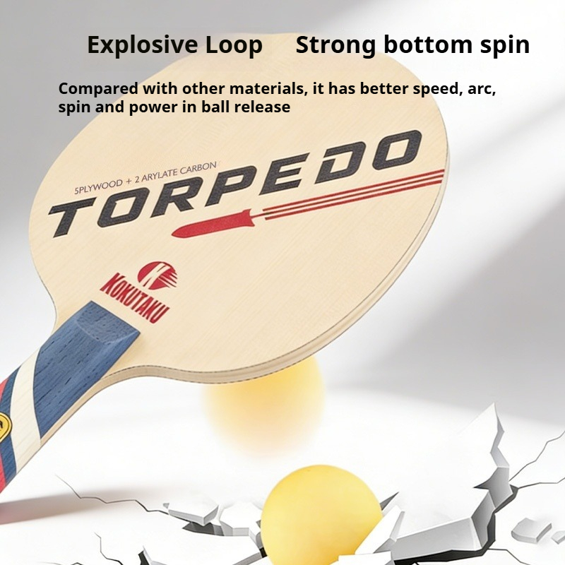 KOKUTAKU TORPEDO Table Tennis  – Table Tennis Bat Bewertung und Preis