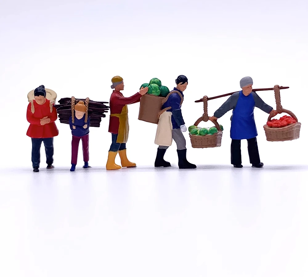 HO 1:87 Painted Figures HO Sca – Table Tennis Market Bewertung und Preis