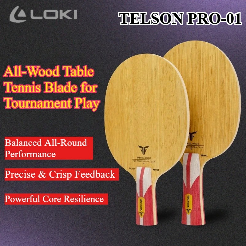 New LOKI TELSON PRO-01 Table T – Table Tennis Bat Bewertung und Preis