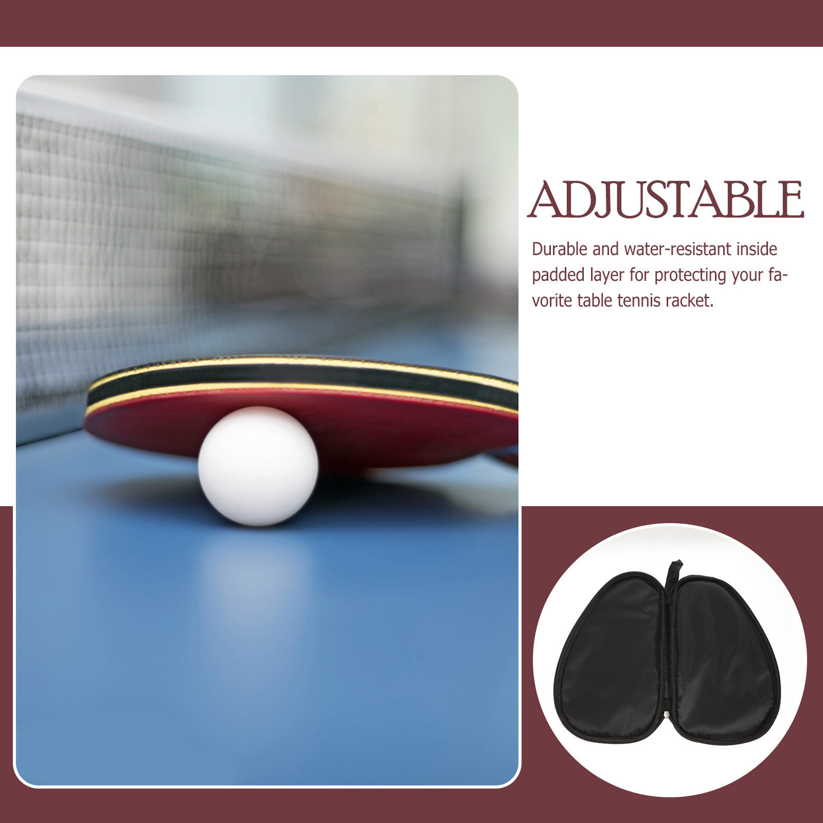 Grey Table Tennis Bag Portable – Table Tennis Player Bewertung und Preis